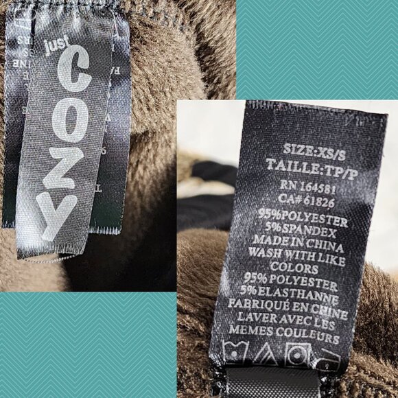 Just Cozy Cats Kittens Printed Fleece Lined Leggings Winter Outdoor - Picture 2 of 2